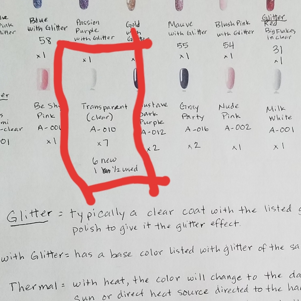 NWOT Transparent Color - Picture 7 of 12